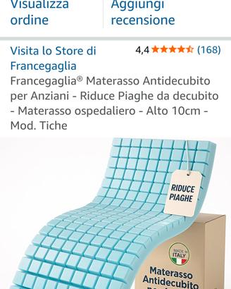materasso antidecupido 