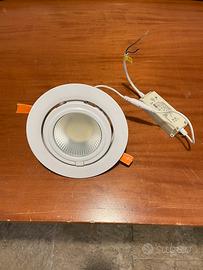N.12 Fari da incasso orientabilie 40W 4000K