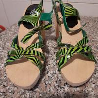 Sandali zoccoli in legno 39