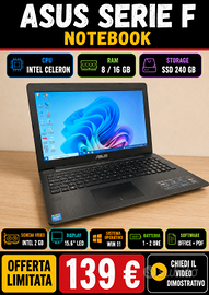 Computer Portatile Asus | PC 8 gb  RAM ssd win11