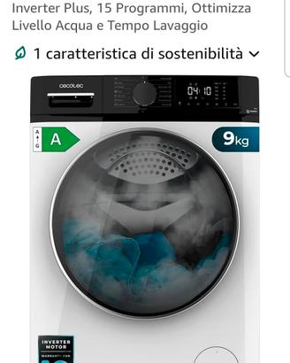 Lavatrice 9kg Cecotec 
