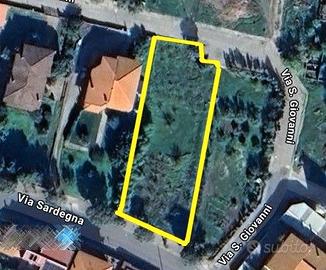 Ampio terreno edificabile – zona residenziale