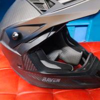 casco carbonio Raven