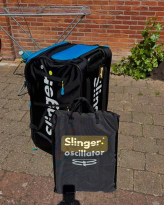 Slinger Bag lanciapalle tennis + accessori