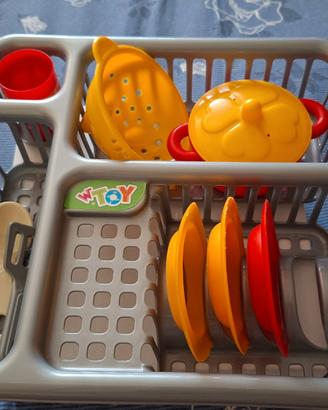 Set stoviglie giocattolo per bambini