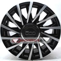 4 cerchi lega fiat 500 new lounge r15 lt1722
