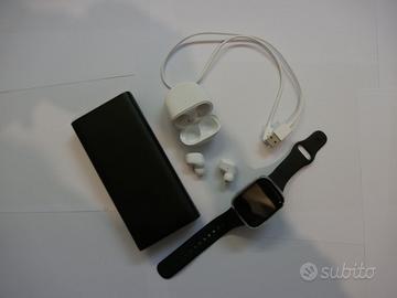 Bundle Xiaomi: Powerbank 50W, Buds 4 e Watch 3