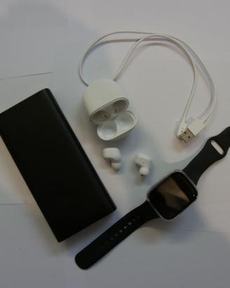 Bundle Xiaomi: Powerbank 50W, Buds 4 e Watch 3
