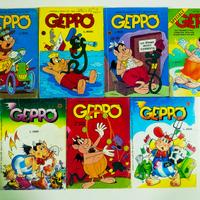 Lotto di 7 fumetti di Geppo