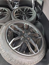 particolari cerchi in lega RIAL da 17" 4x100