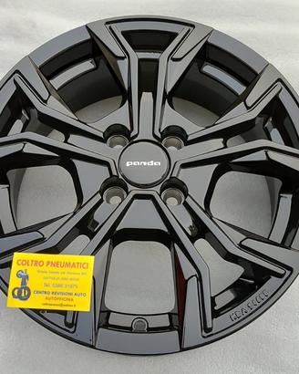 Cerchi In Lega NUOVI da 15 Omologati Fiat Panda