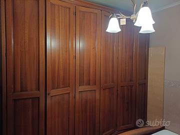 Camera da letto in noce