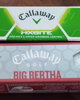 Palline da golf nuove Callaway