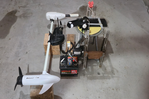 Motore fuoribordo elettrico 62 lbs