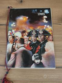 Calendario Storico dell Arma Dei Carabinieri 1985