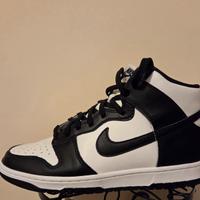 Nike Dunk High black and white