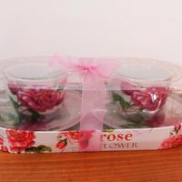 Set 2 tazze con piattino 