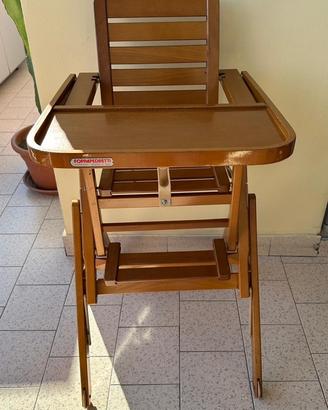 Seggiolone Foppapedretti in legno
