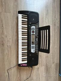 Tastiera pianoforte 54 tasti schermo Lcd