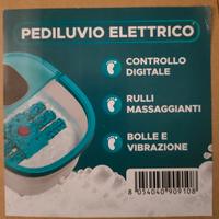 Pediluvio elettrico ancora sigillato.