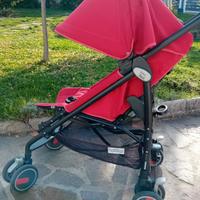 Passeggino rosso leggero Peg-Perego mod Pliko mini