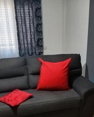 Divano angolare  Moderno grigio scuro