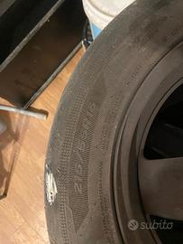 Pneumatico estivo con cerchio misura 215/55R16