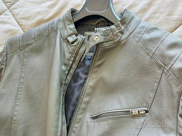 Giacca pelle GUESS NUOVO giubbotto 