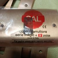 Copri interruttore in ottone serie magic