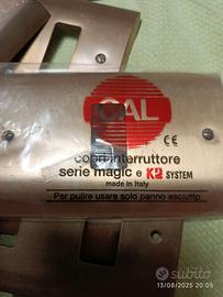 Copri interruttore in ottone serie magic