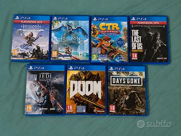 7 giochi in blocco ps4  Horizon days gone