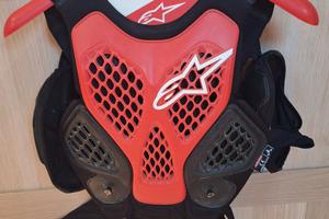 Pettorina Motocross Alpinestars Bambino