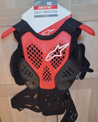 Pettorina Motocross Alpinestars Bambino