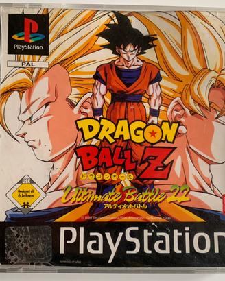 Drangonball Z Ultimate battle 22 Ps1 PAL