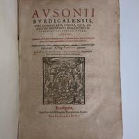 Opera Omnia - Decimo Magno AUSONIO - 1580 