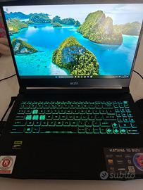 MSI Katana 15 B12VGK RTX 4070 / 32GB RAM / 1TB SSD