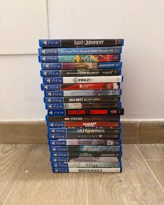 Lotto di 24 giochi PS4