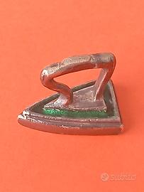 raro ferro da stiro argento 800