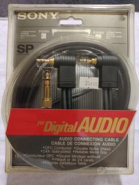 Cavo Sony professional placcato oro 24k - NUOVO