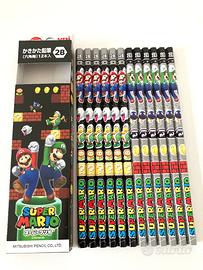 Matite 2B Super Mario (Set da 12):made in Japan