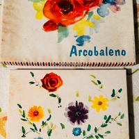 2 scatole di fazzoletti nuovi anni 50/60