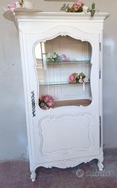 vetrina francese rifatta shabby 
