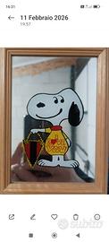 Cornice a specchio di Snoopy del Milan 