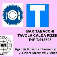 Bar tabacchi tavola calda pizzeria rif T/013695