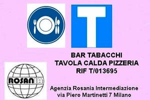 Bar tabacchi tavola calda pizzeria rif T/013695