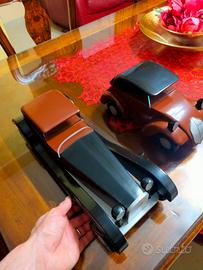 modellini auto in legno 
