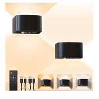 COPPIA LUCI LED CON TELECOMANDO