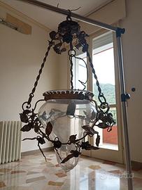 Lampada a sospensione in stile Liberty