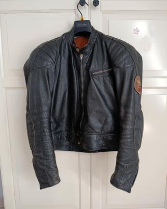 giubbotto motociclista vintage molto raro 