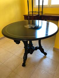 tavolo laccato neo boulle 